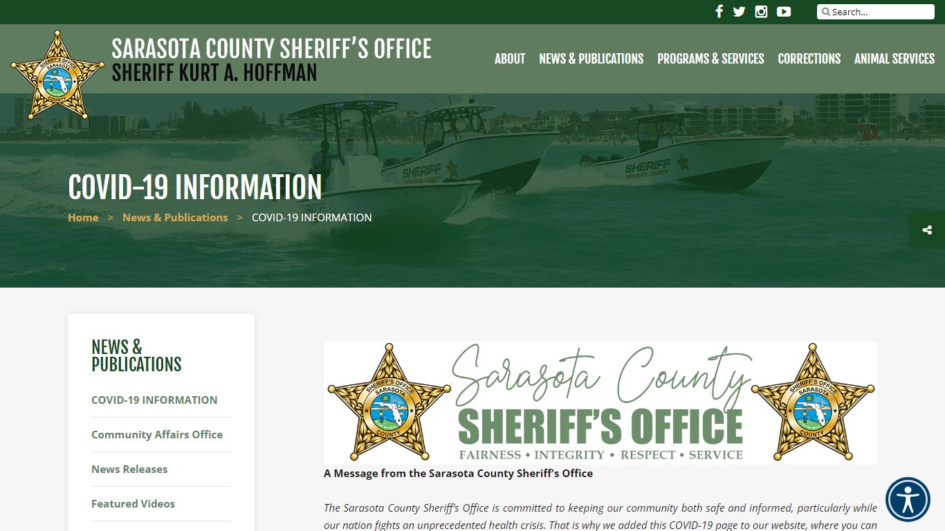 Welcome to Sarasota County Sheriff's, FL
